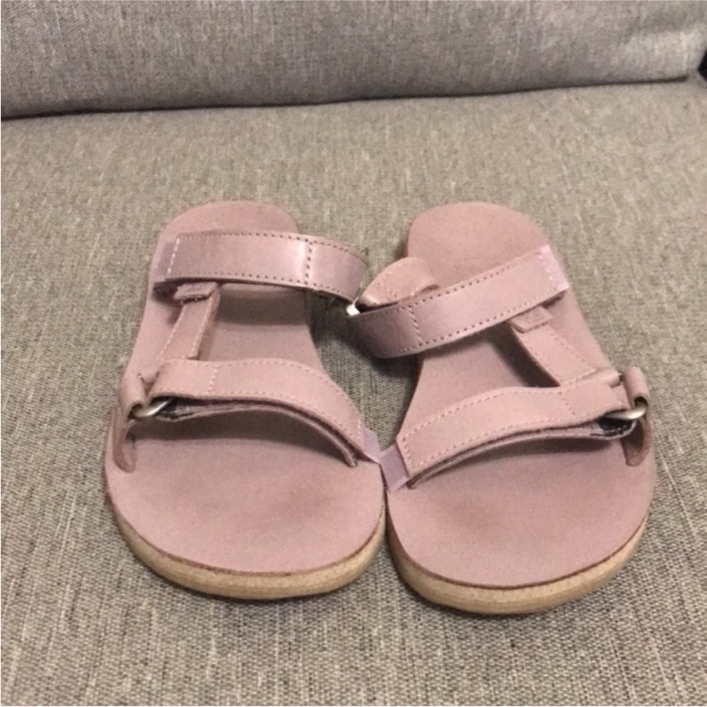 Teva Universal Leather Slide Lavender Purple - Picture 2 of 8
